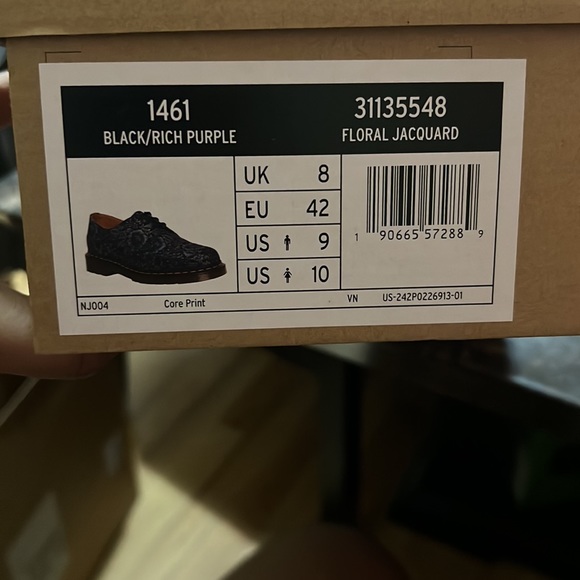 1461 Floral Jacquard Oxord Shoes - Picture 15 of 15